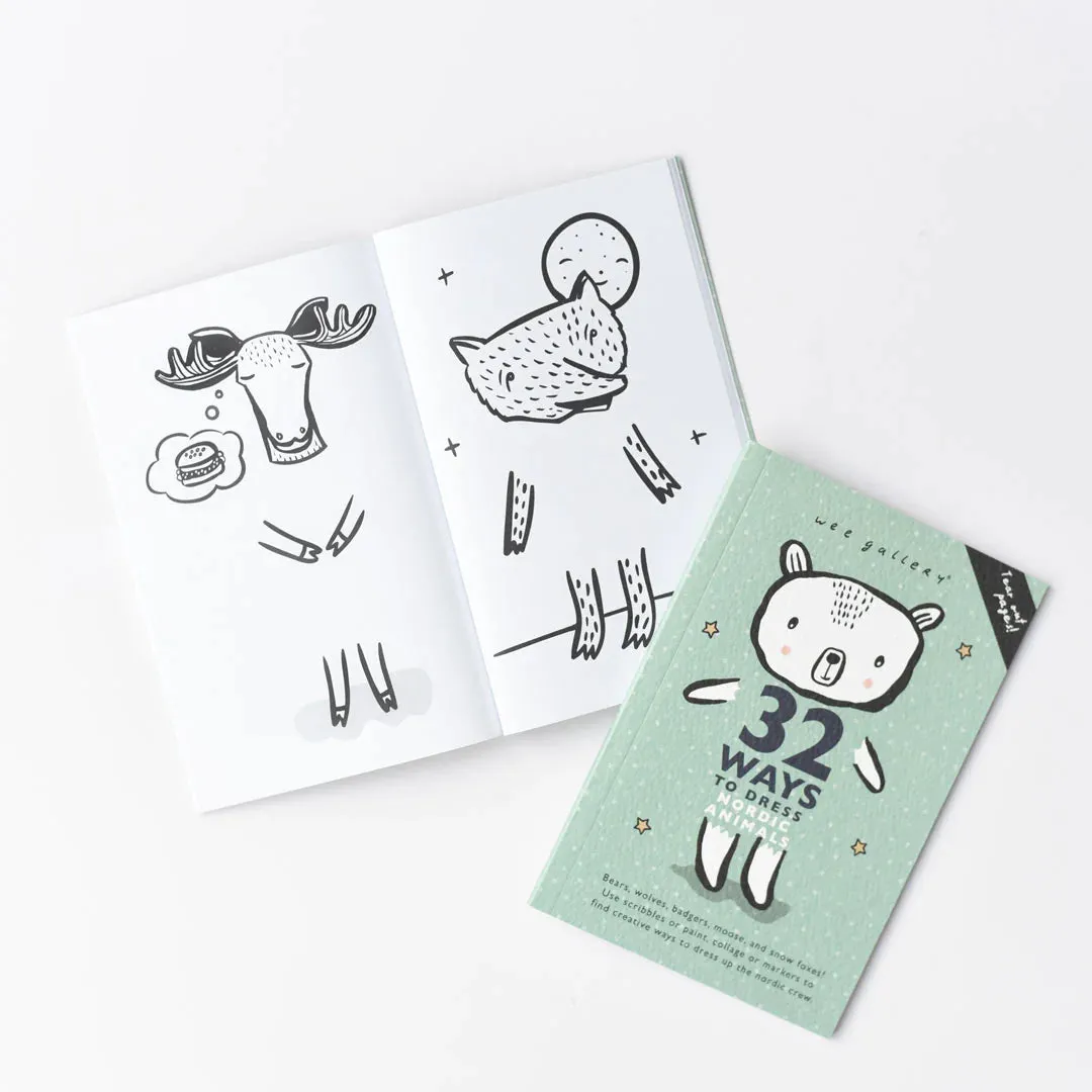 32 Ways to Dress Animals Activity Book