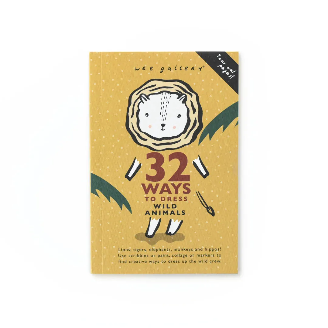 32 Ways to Dress Animals Activity Book