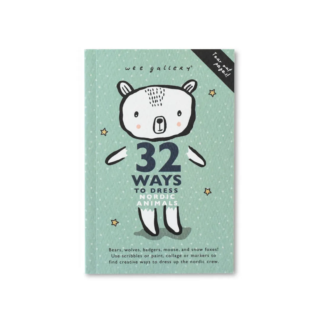 32 Ways To Dress Nordic Animals - Activity Book