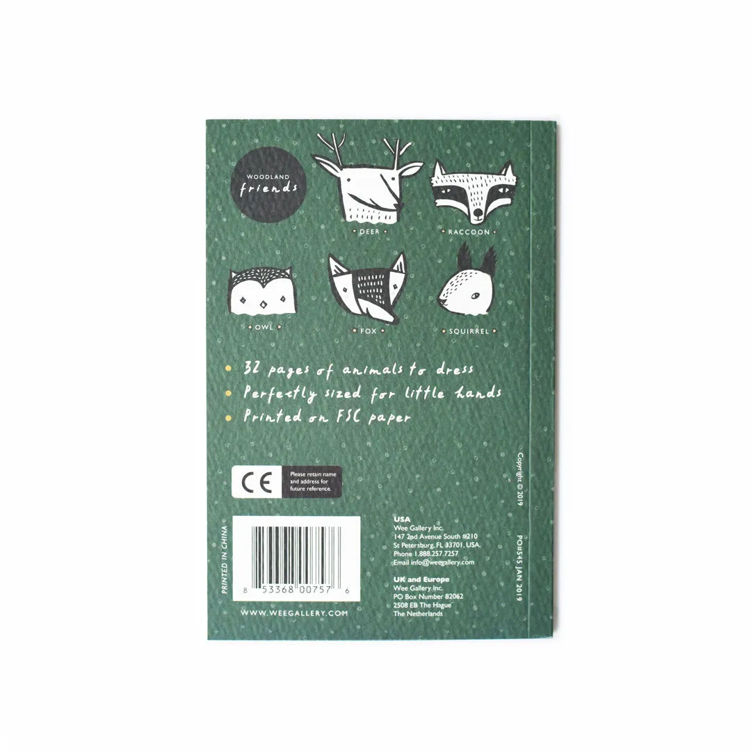 32 Ways To Dress Woodland Animals - Activity Book