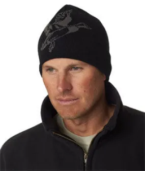 3521 Dri-Duck Wildlife Knit Hat Black Mallard