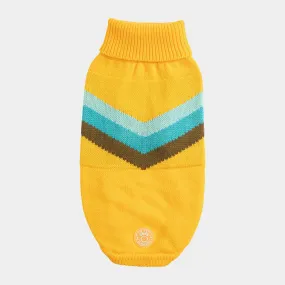Alpine Dog Sweater | Yellow