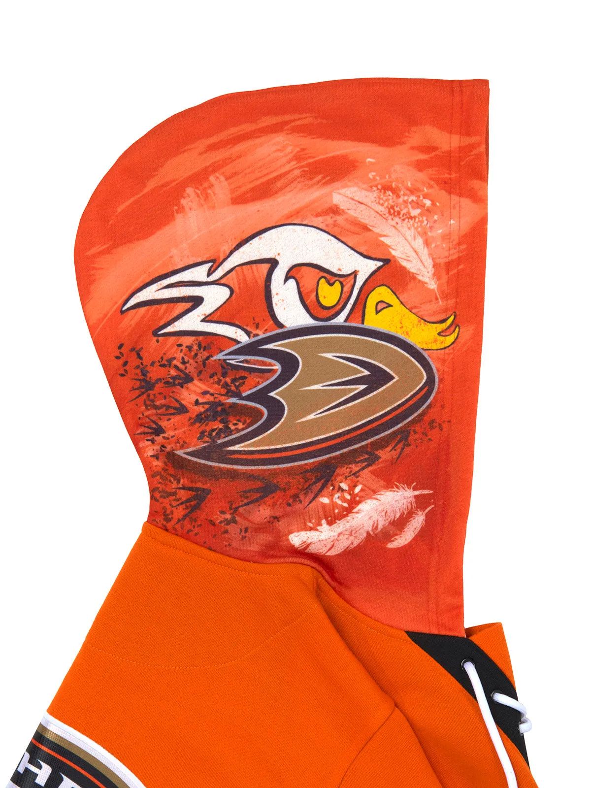 Anaheim Ducks Lace-Up Hoodie