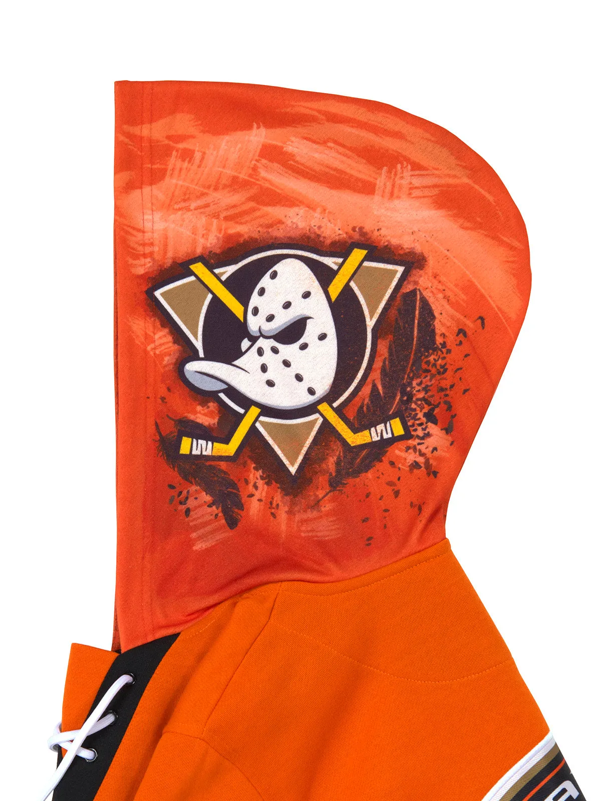 Anaheim Ducks Lace-Up Hoodie