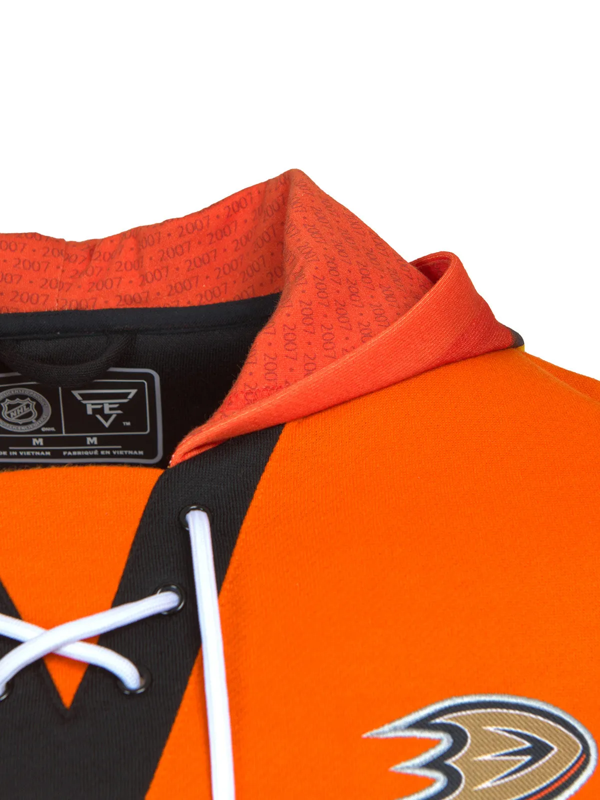 Anaheim Ducks Lace-Up Hoodie