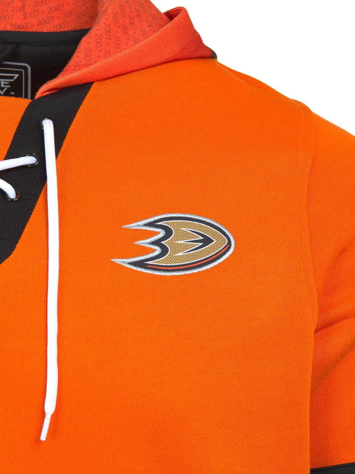 Anaheim Ducks Lace-Up Hoodie