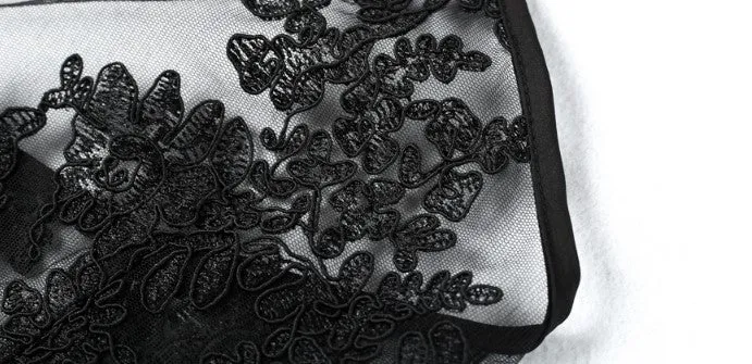 Backless Lace A-Line Dress