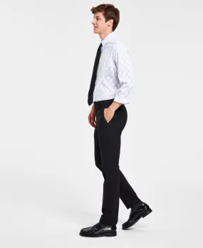 Bar Iii Mens Skinny fit Dress Pants 29 / 29 Black Solid