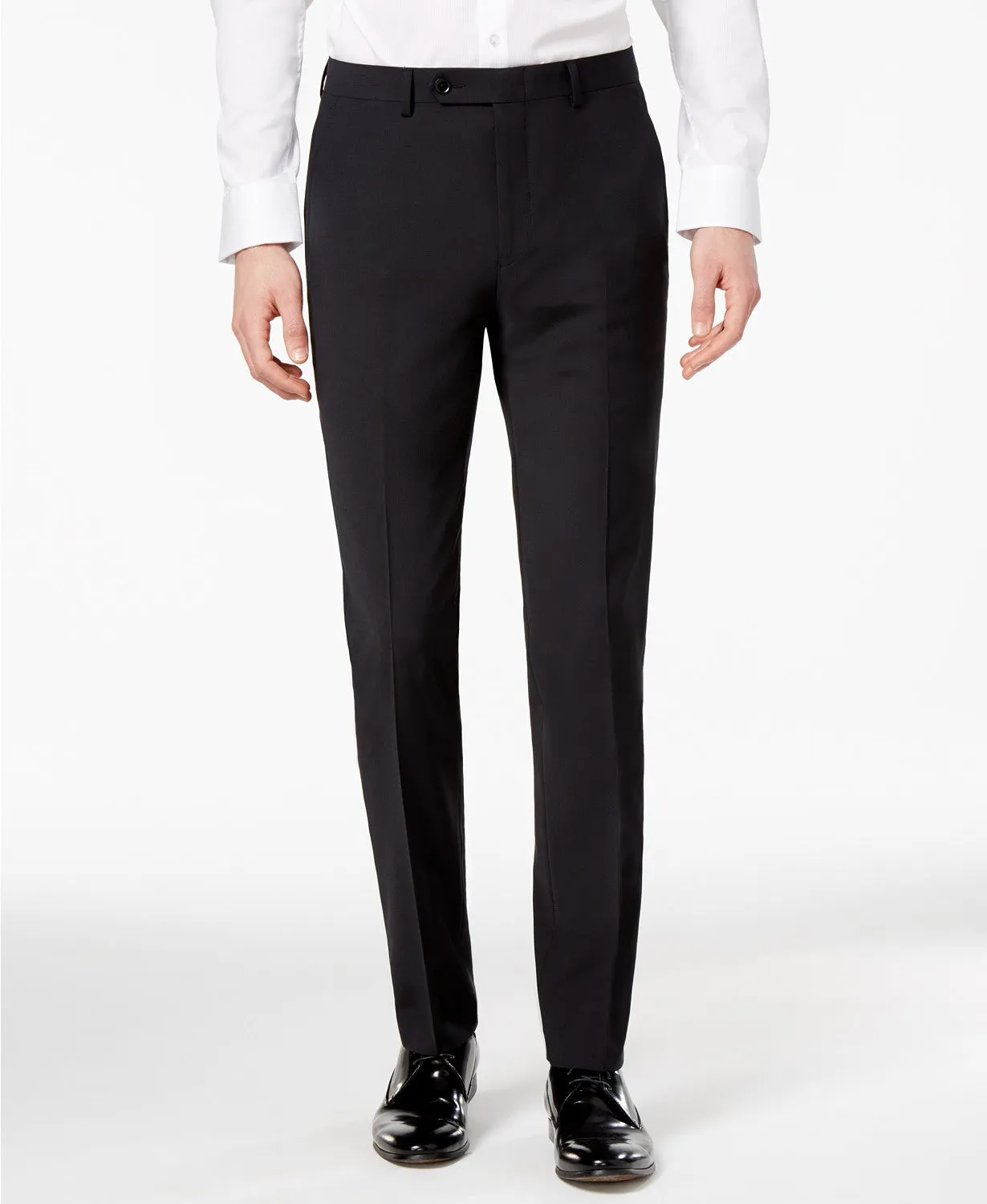 Bar Iii Mens Skinny fit Dress Pants 29 / 29 Black Solid