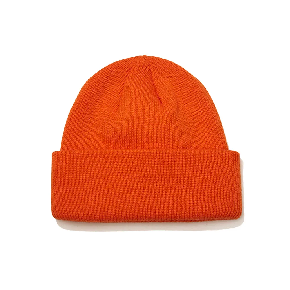 BASIC COLOR BEANIE ORANGE