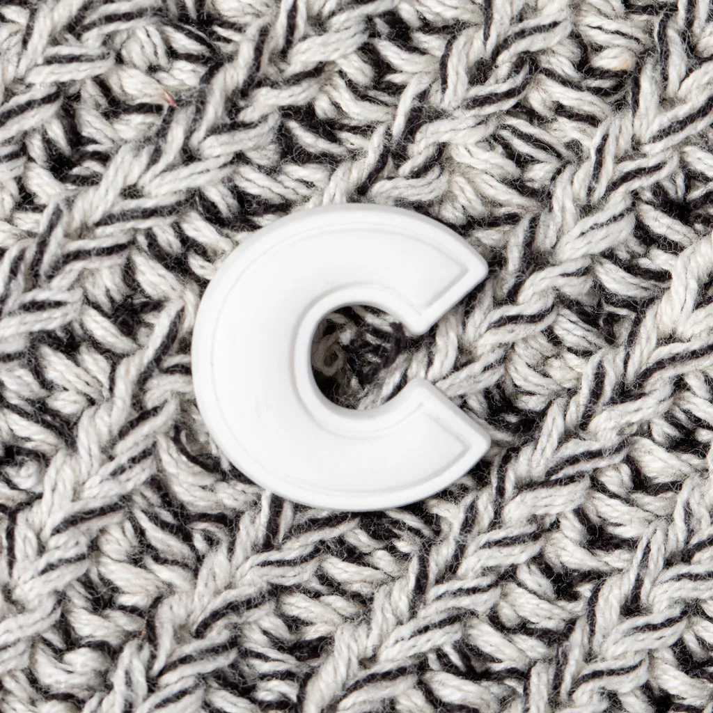 Beanie Charms Letters
