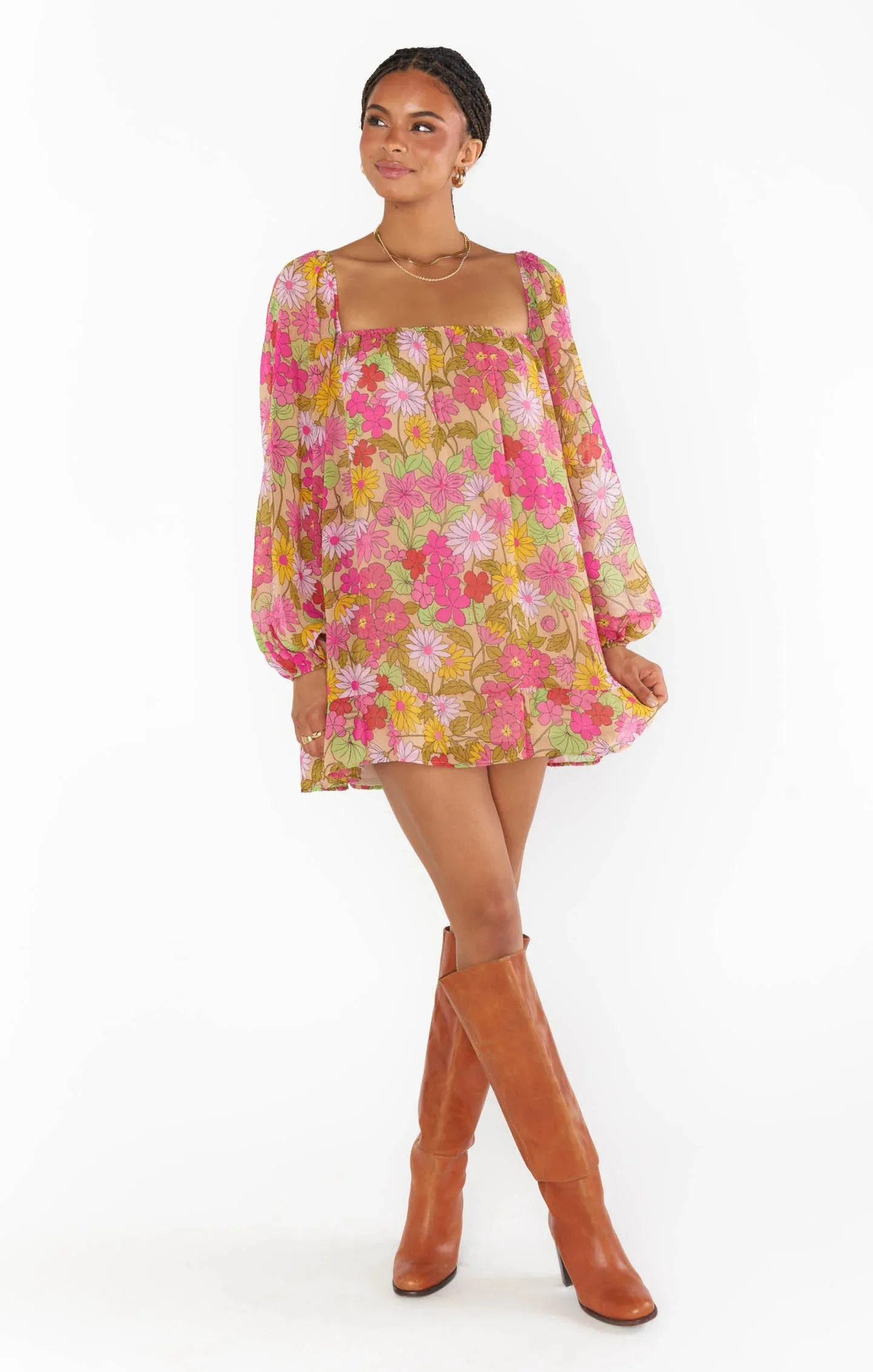 Briar Mini Dress-Carnaby Floral