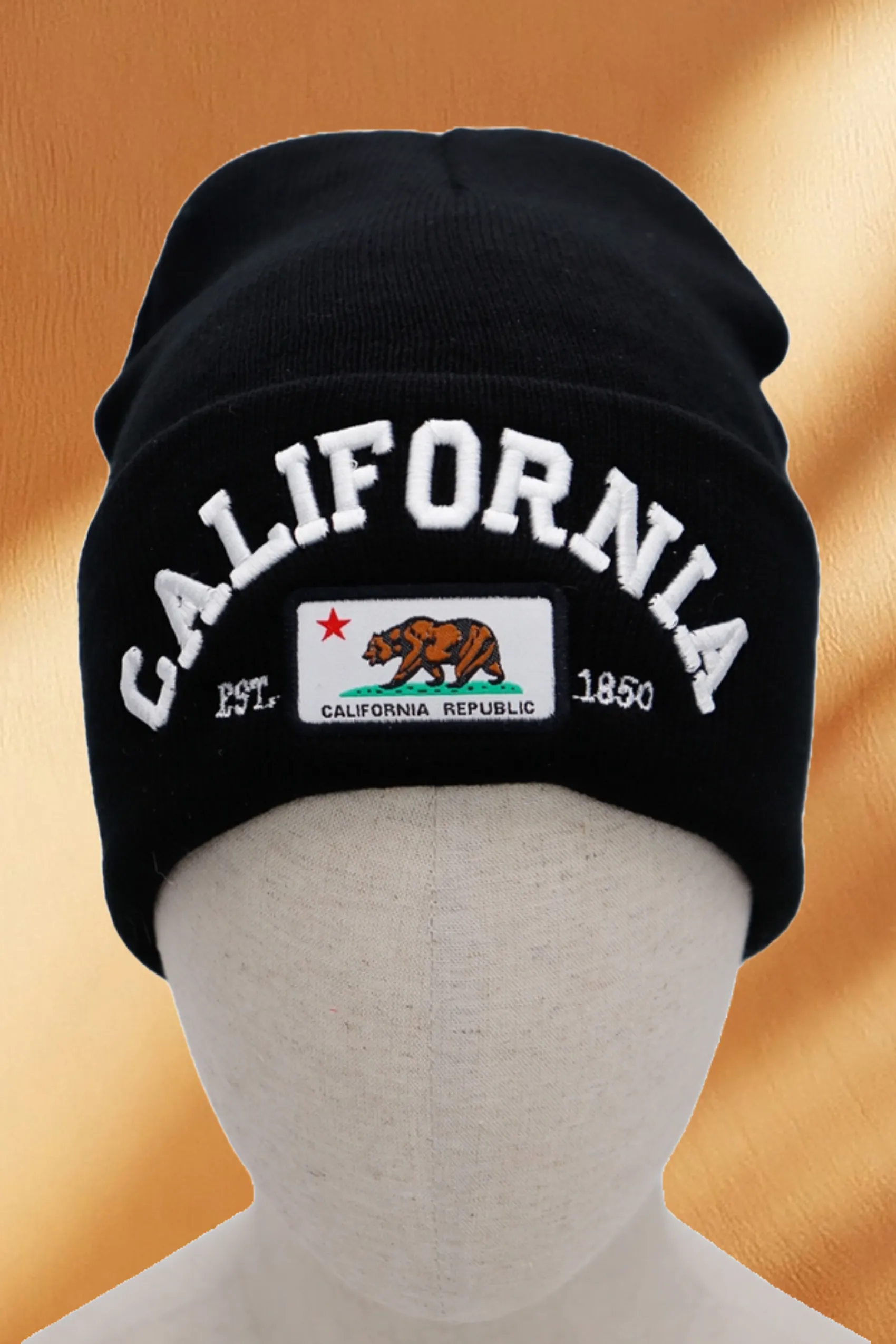 California Republic Arc Logo Classic Beanie