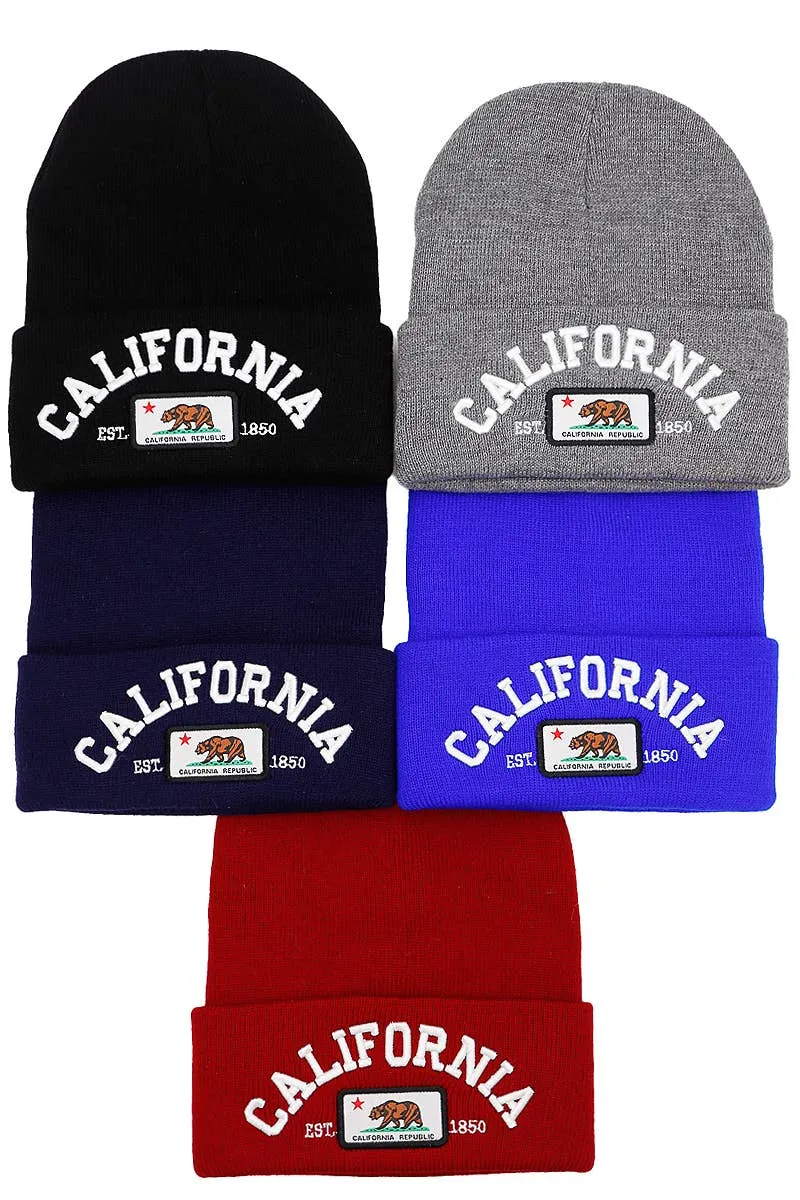 California Republic Arc Logo Classic Beanie