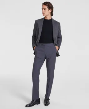 Calvin Klein Mens Slim fit Dress Pants 32 / 30 Grey Solid