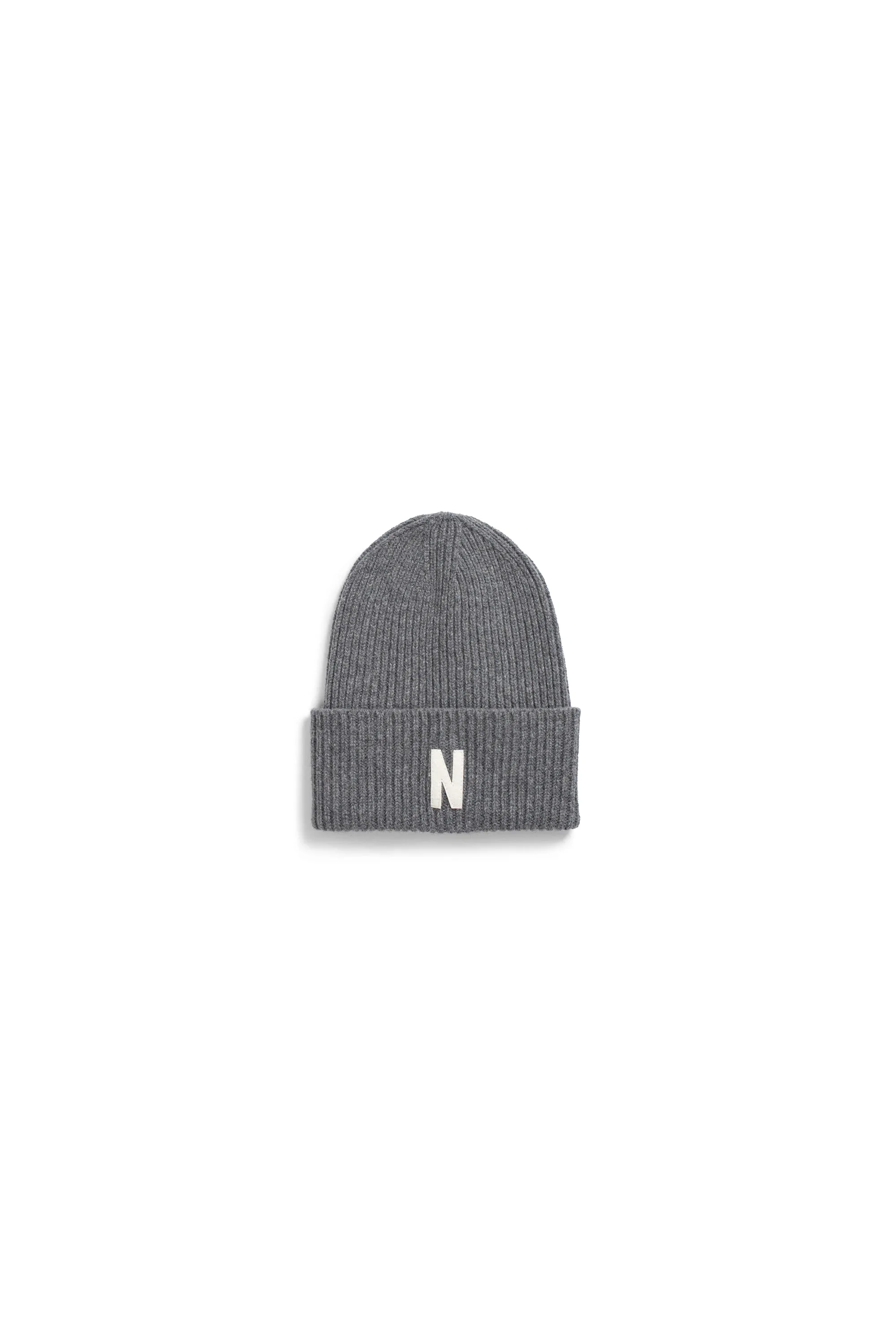 Capello Beanie in Lana Merinos Grigio