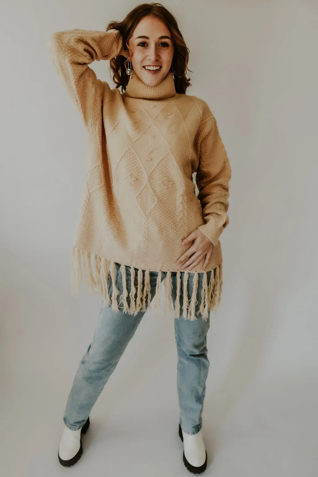 Carmen Fringe Sweater