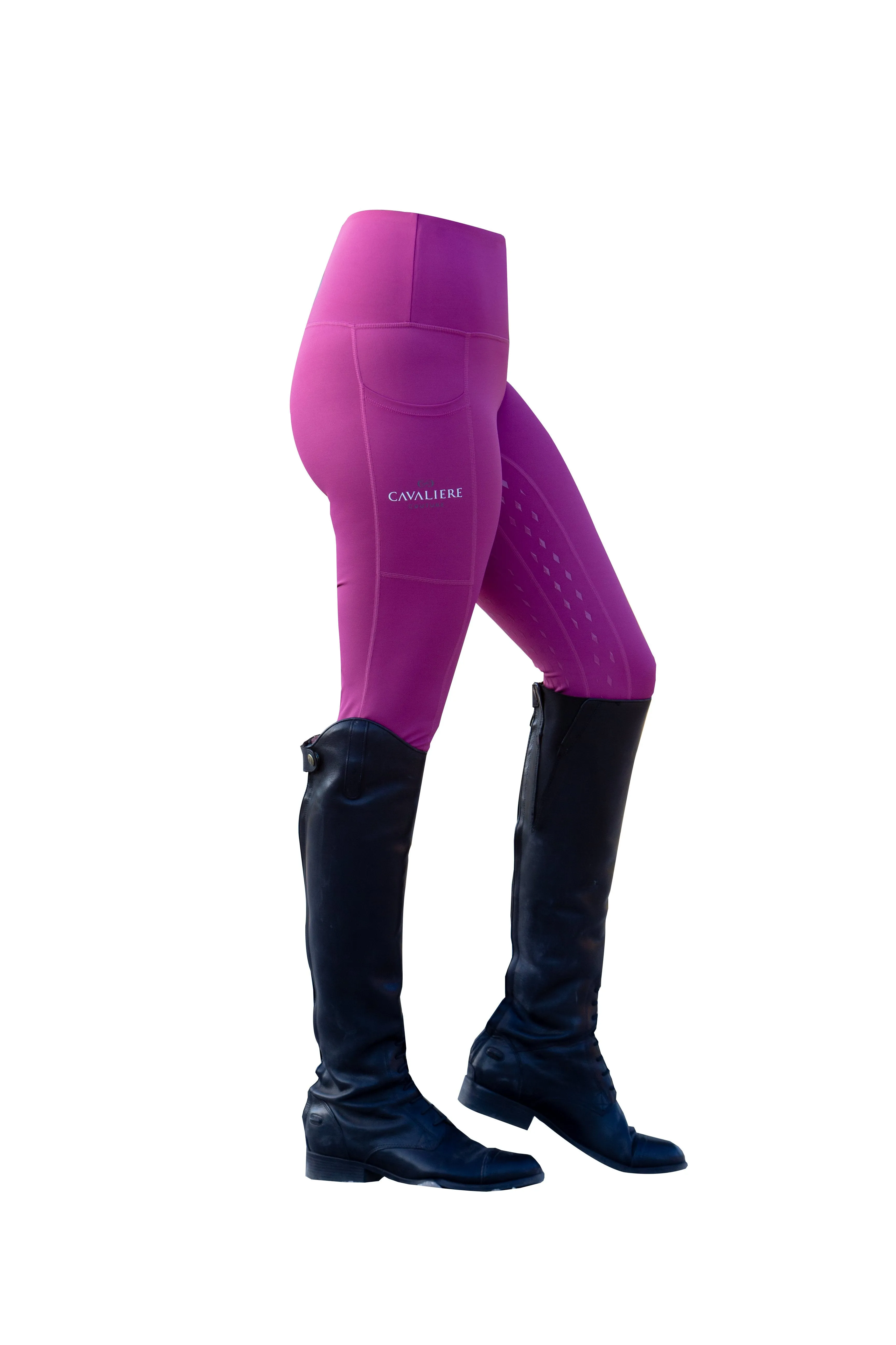 Cavaliere Couture The Grand Prix Riding Tight in Pink Pony