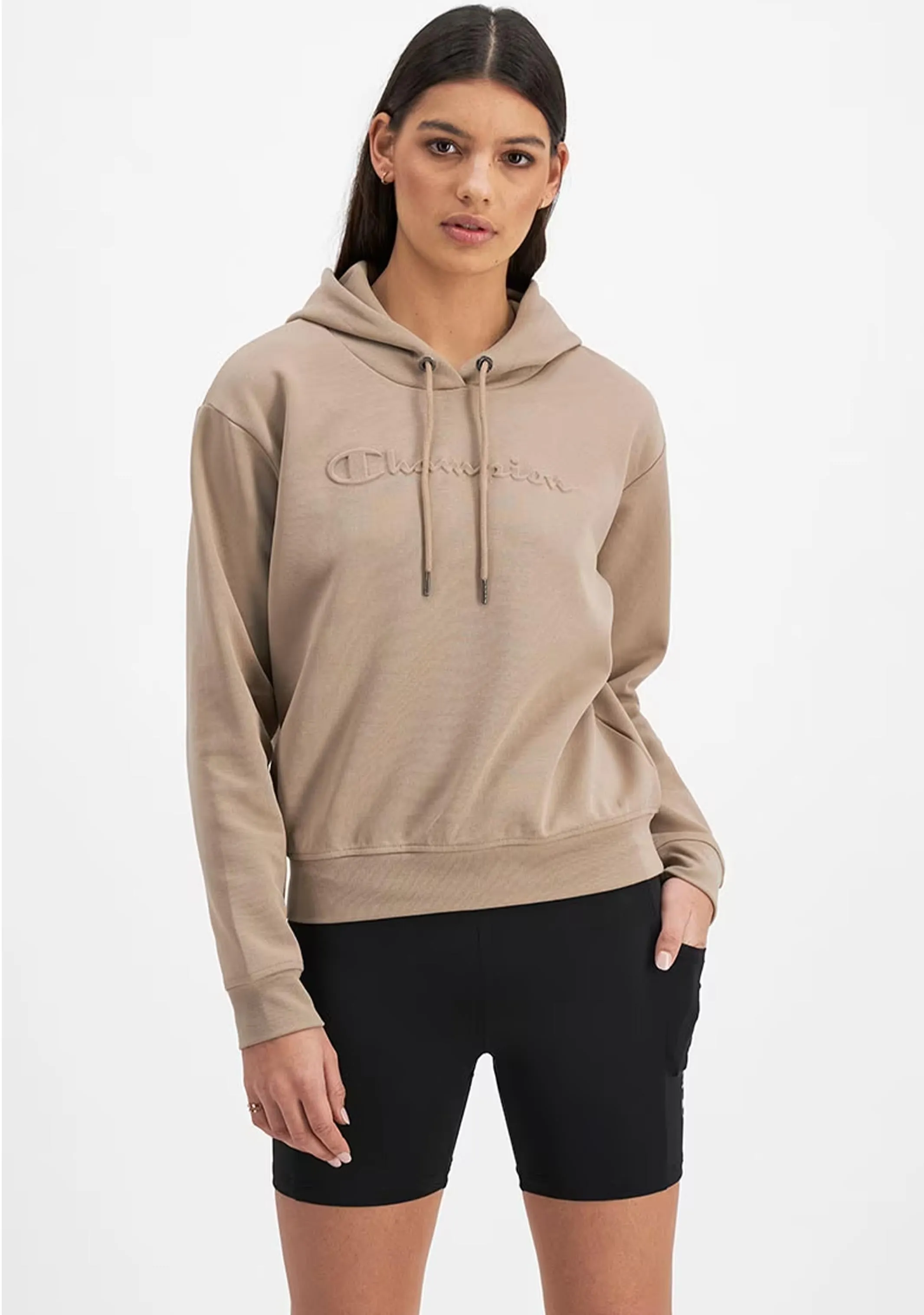 Champion Women's Rochester Tech Hoodie <br> CRMUN FUX