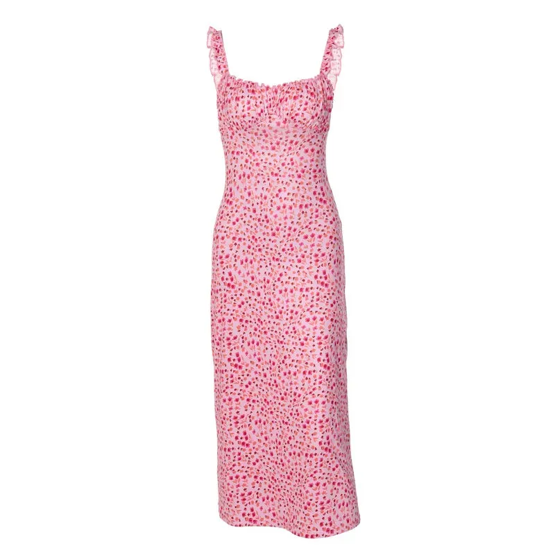 Christine Summer Ruffle Dress