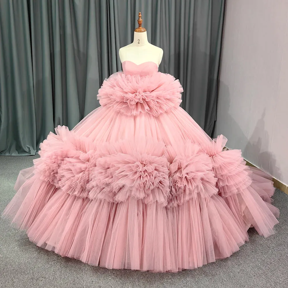 Classic Pink Quinceanera Dress