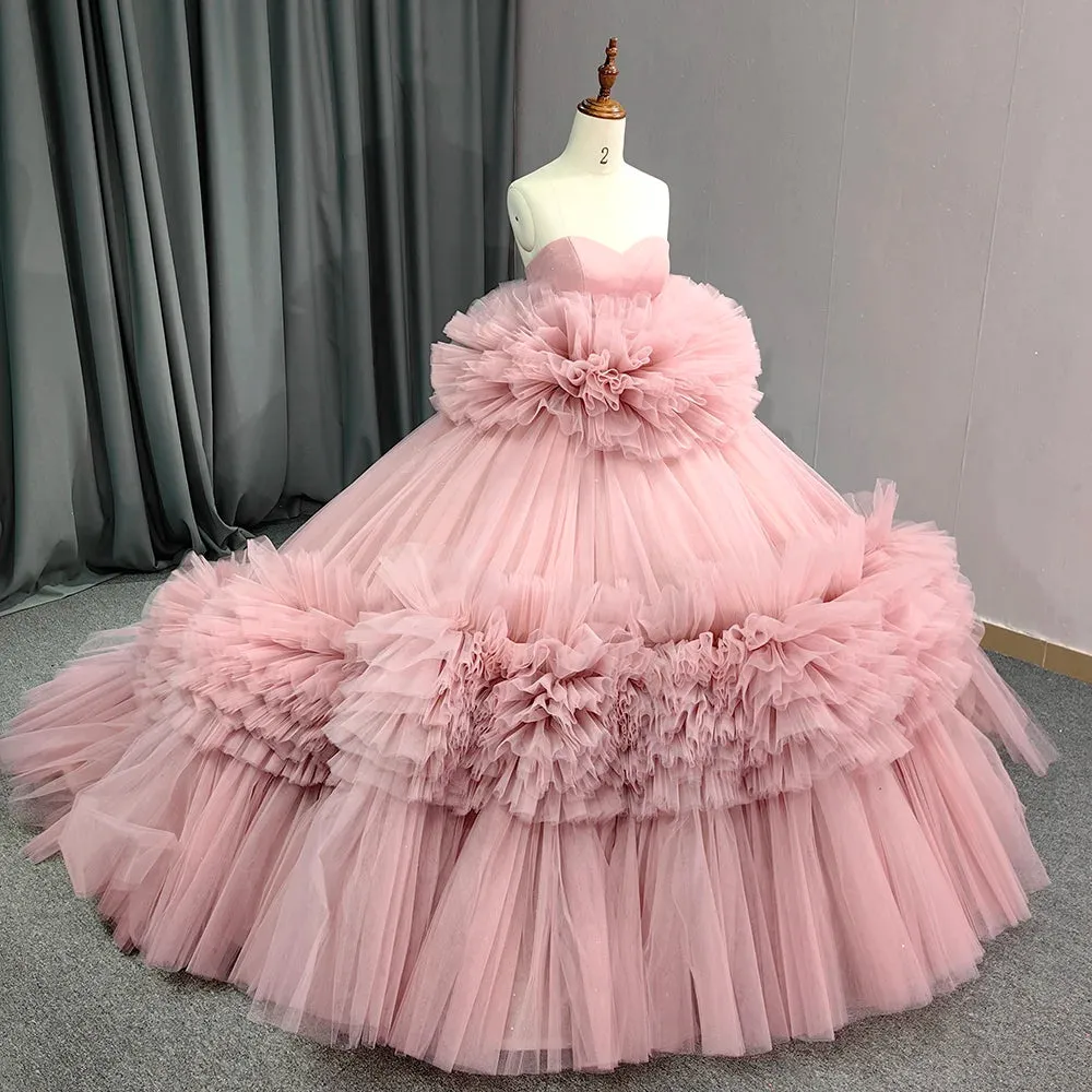 Classic Pink Quinceanera Dress