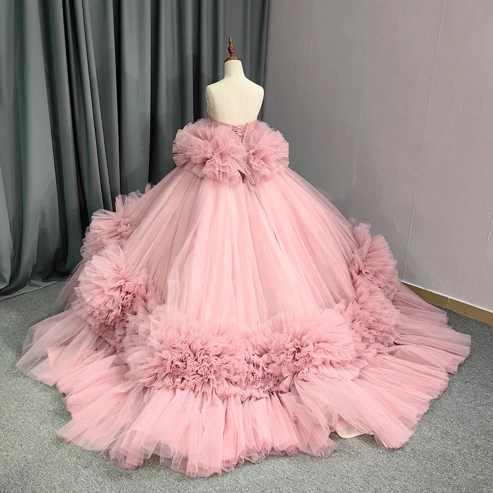 Classic Pink Quinceanera Dress