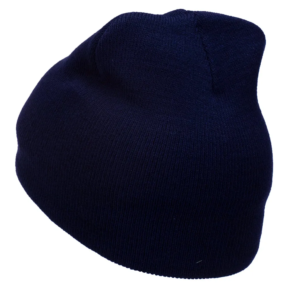 Colorado Embroidered Short Beanie