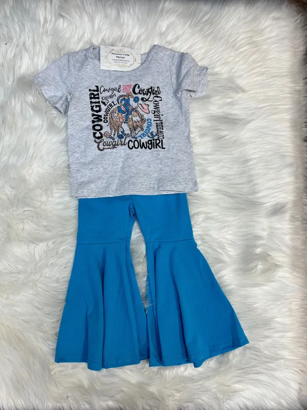 Cowgirl Bell Bottom Outfit
