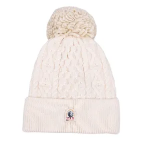 Cream Cable Knit Bobble Hat