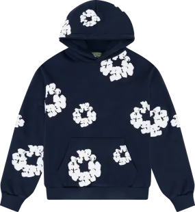 Denim Tears "The Cotton Wreath" Hoodie Navy