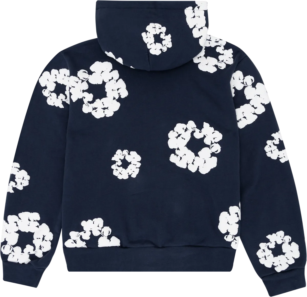 Denim Tears "The Cotton Wreath" Hoodie Navy