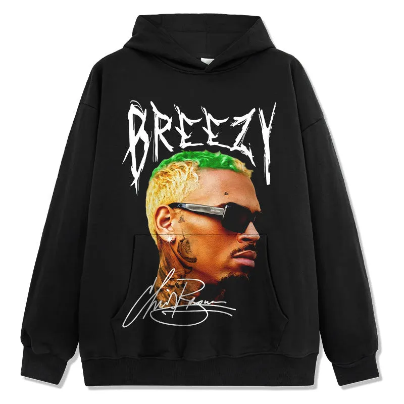 Drake Hoodie hooded sweater pure cotton