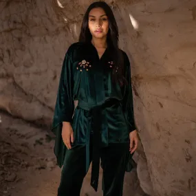 Emerald Kimono set