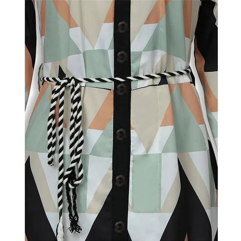 Fashion Women Geometric Dress
