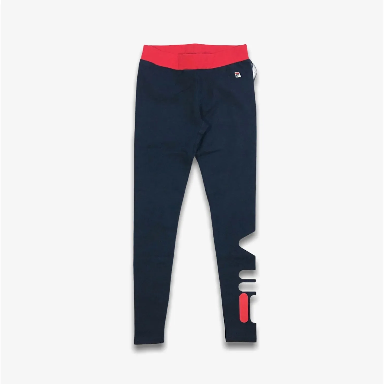 Fila Womens Imelda Tights Navy/Cred/Wht