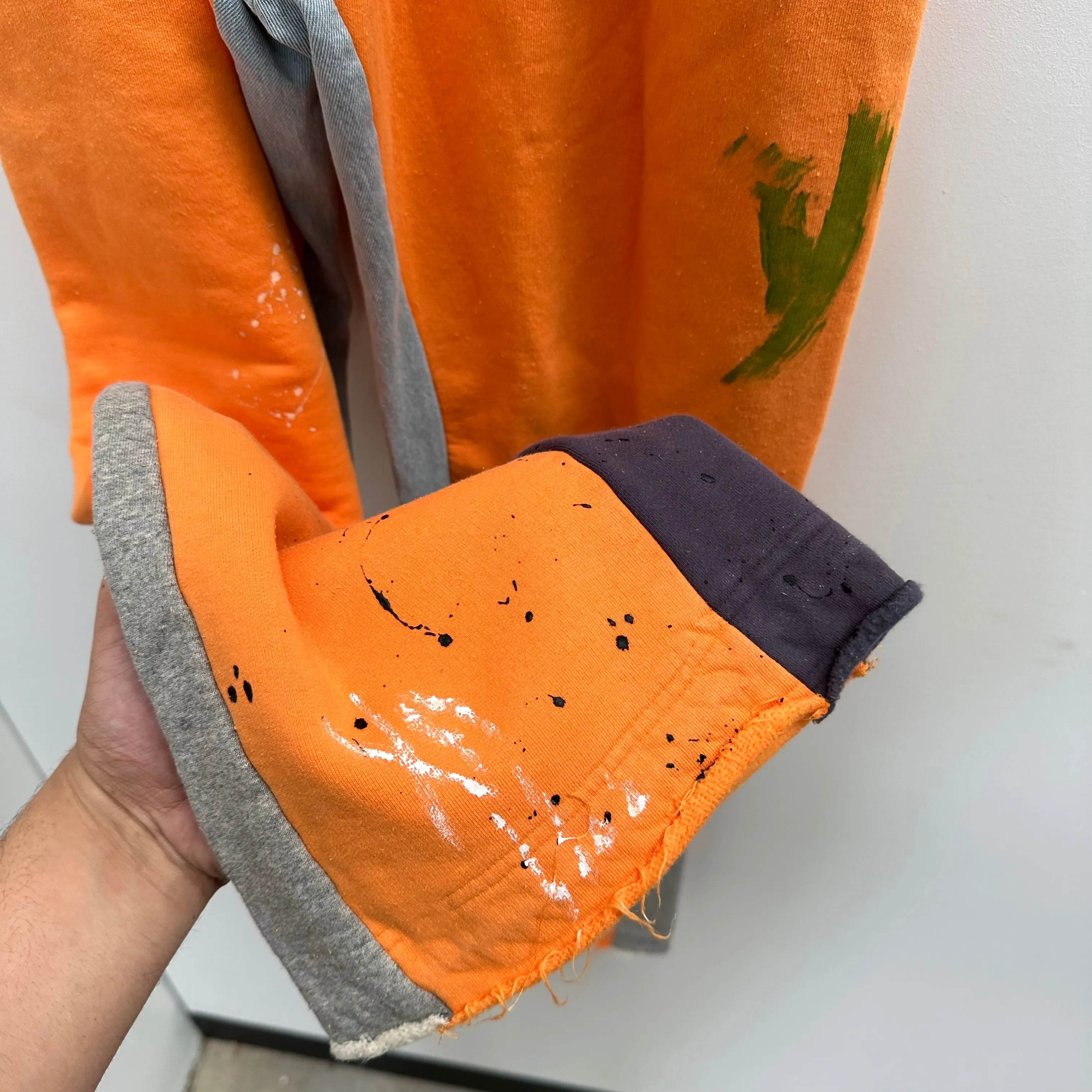 Gallery Dept. Orange Flare Sweatpants Size S