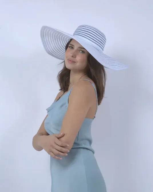 Garden Glamour Ribbon Sun Hat