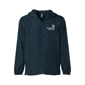 Georgia State Windbreaker - Lightweight Full Zip