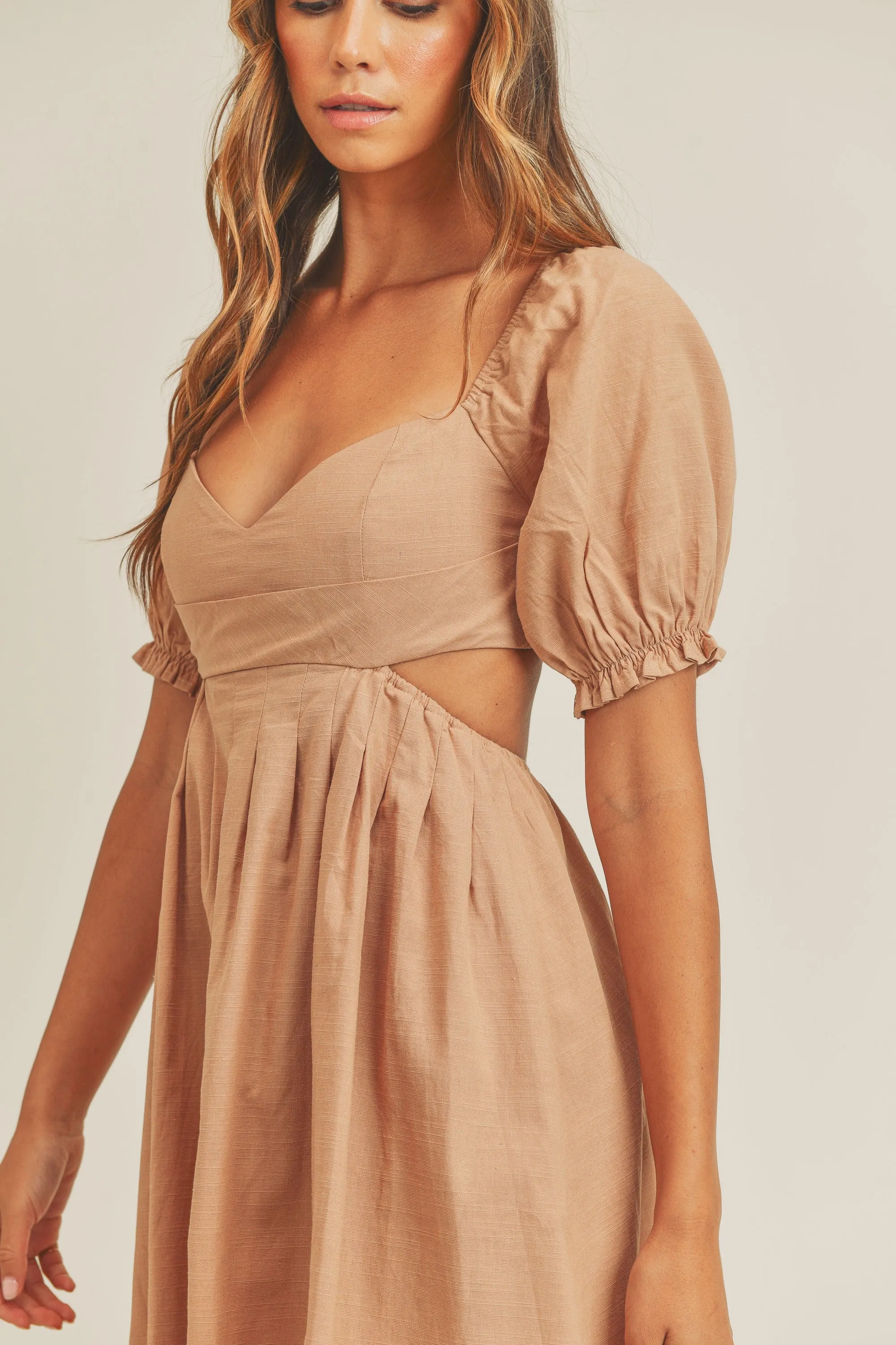 Gwen Open Back Mini Dress