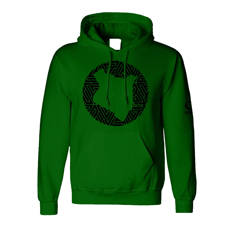 Hoodie - Rich Green (Heavy Fabric)
