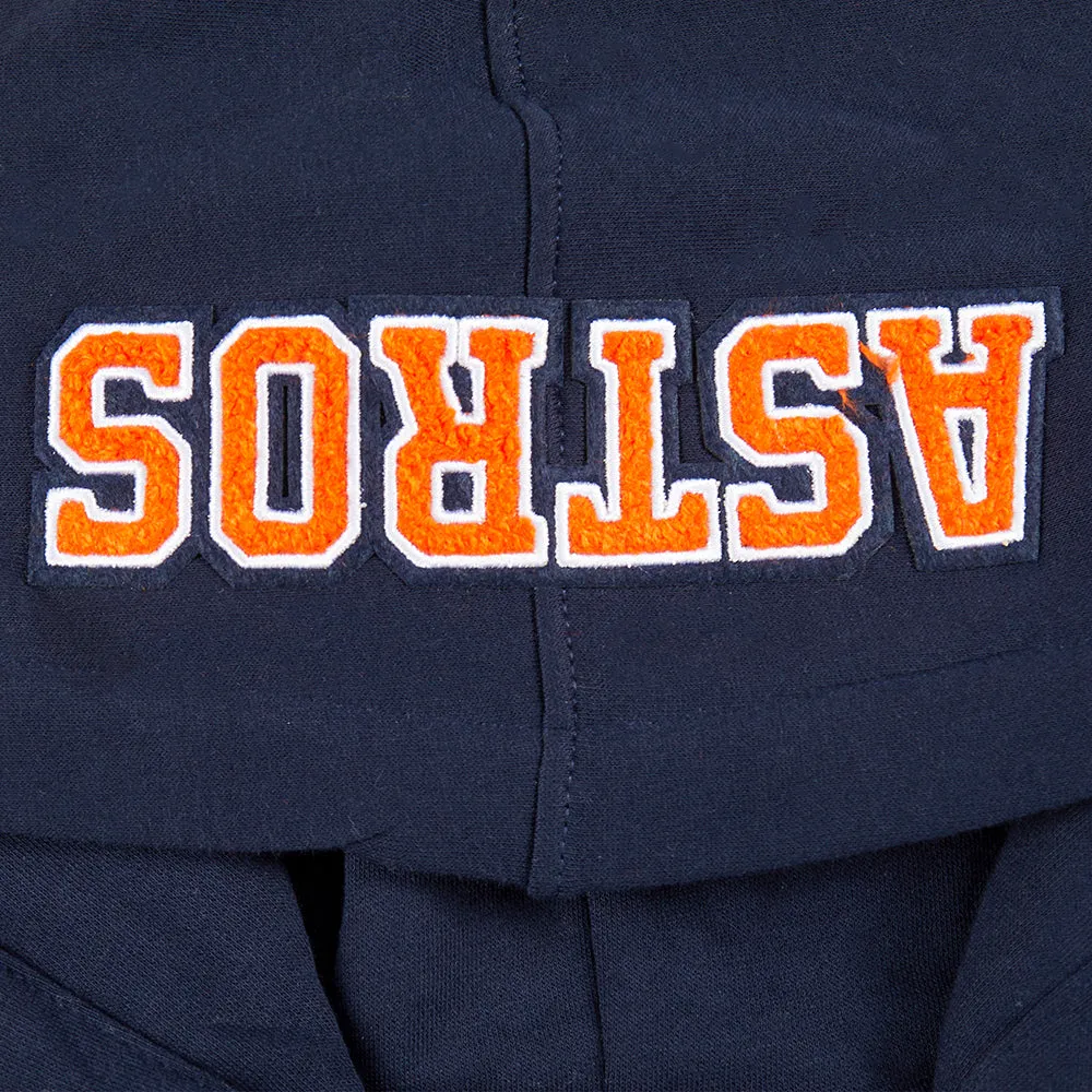 HOUSTON ASTROS CLASSIC BIG BOYS FLC FZ HOODIE (MIDNIGHT NAVY)