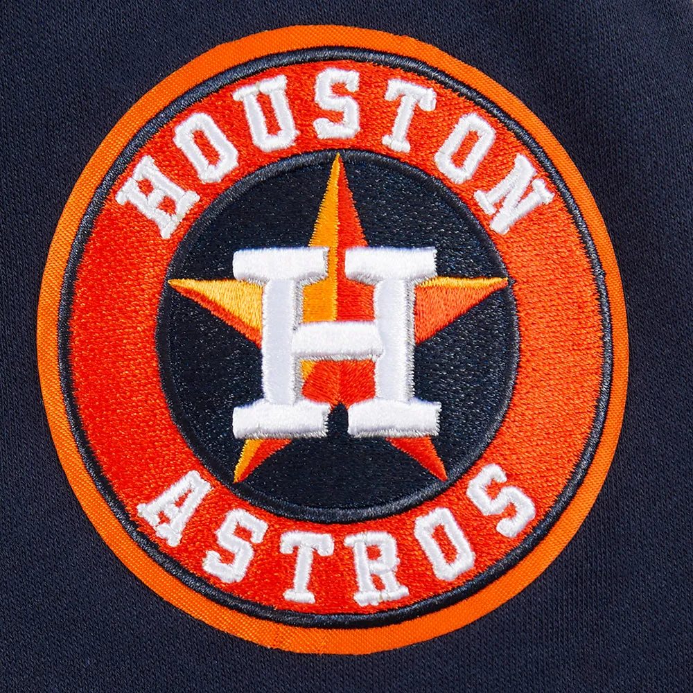 HOUSTON ASTROS CLASSIC BIG BOYS FLC FZ HOODIE (MIDNIGHT NAVY)