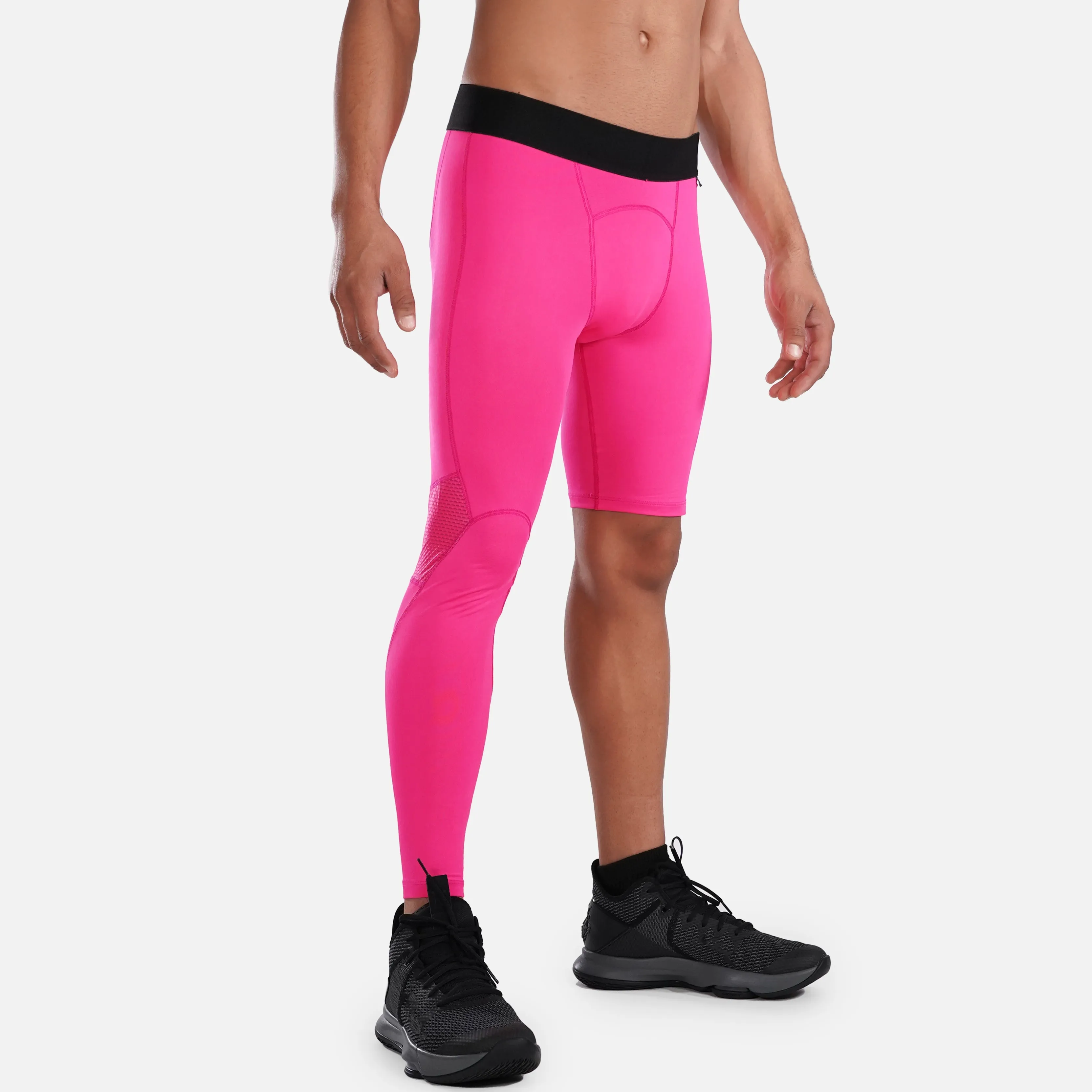 Hue Pink Single-leg Tights