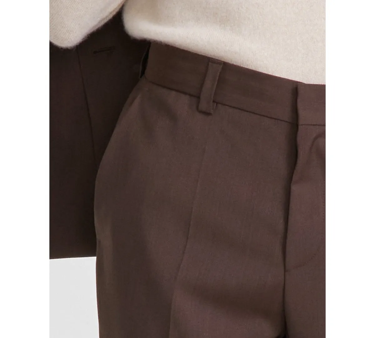 Hugo Boss Mens Modern fit Dress Pants 32 / 32.5 Brown Solid
