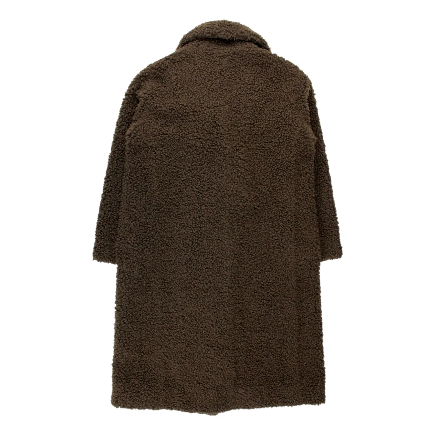 Hush Chocolate Oversized Teddy Coat