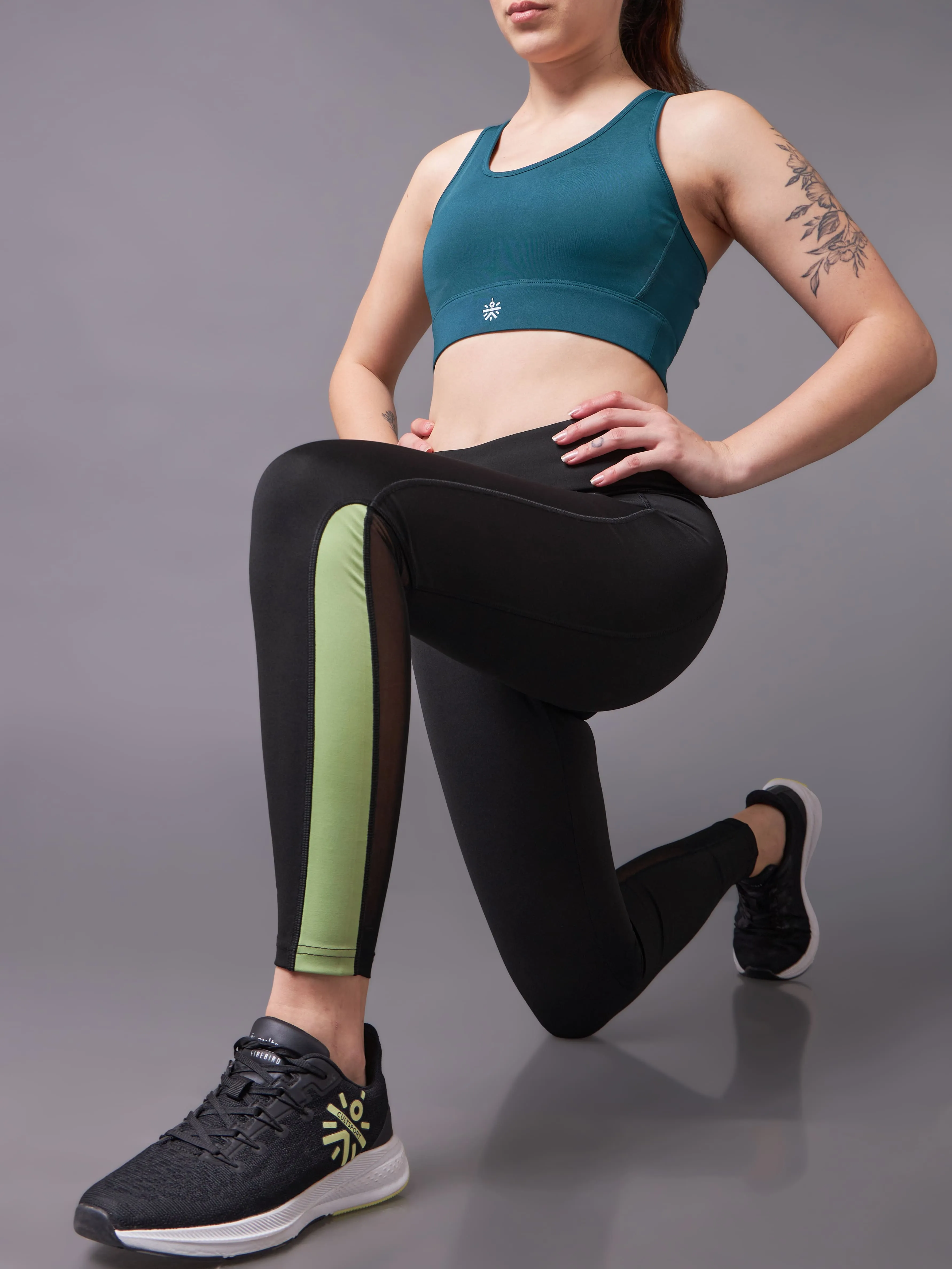 Iconic Black Running Tights