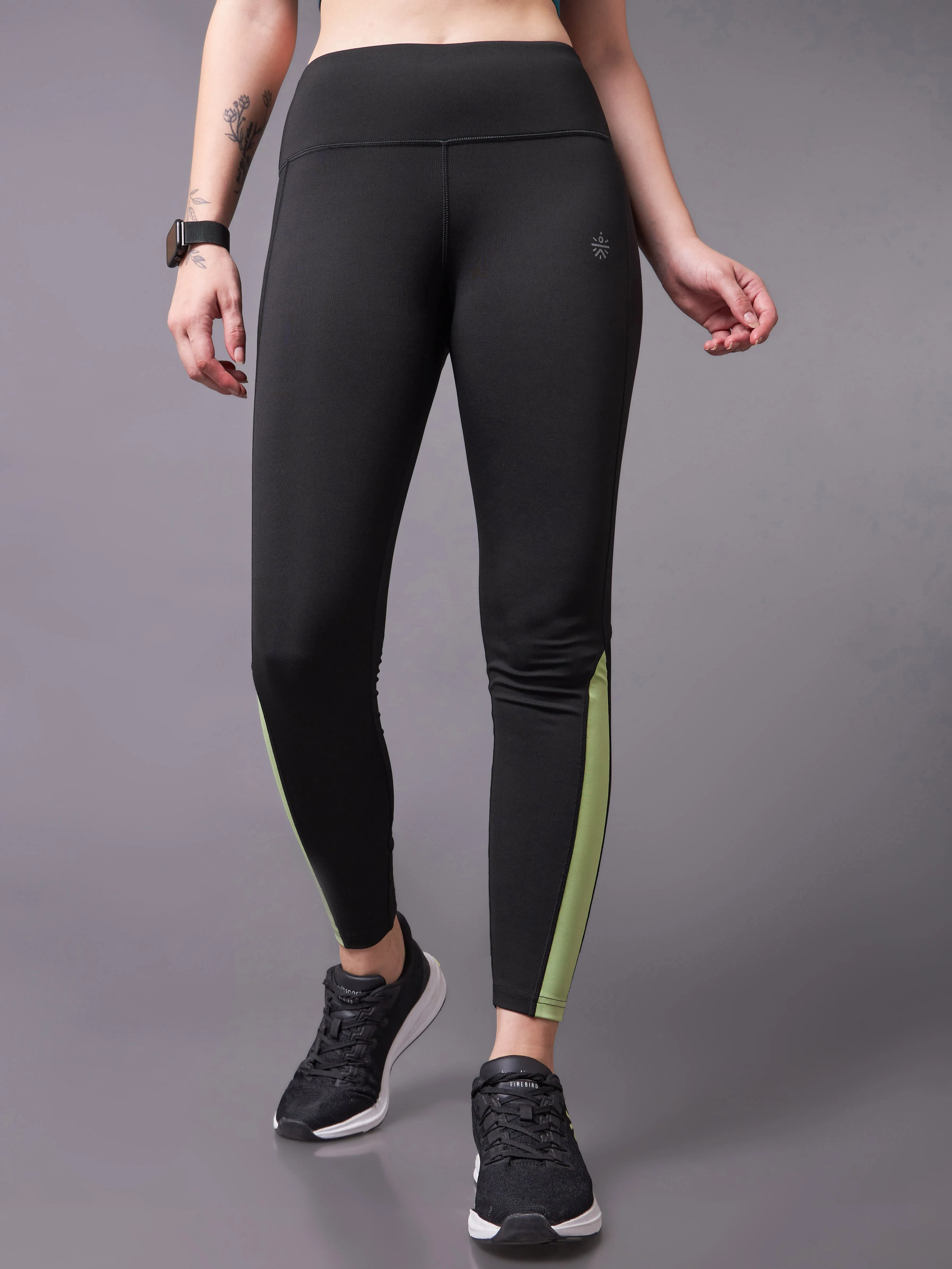 Iconic Black Running Tights