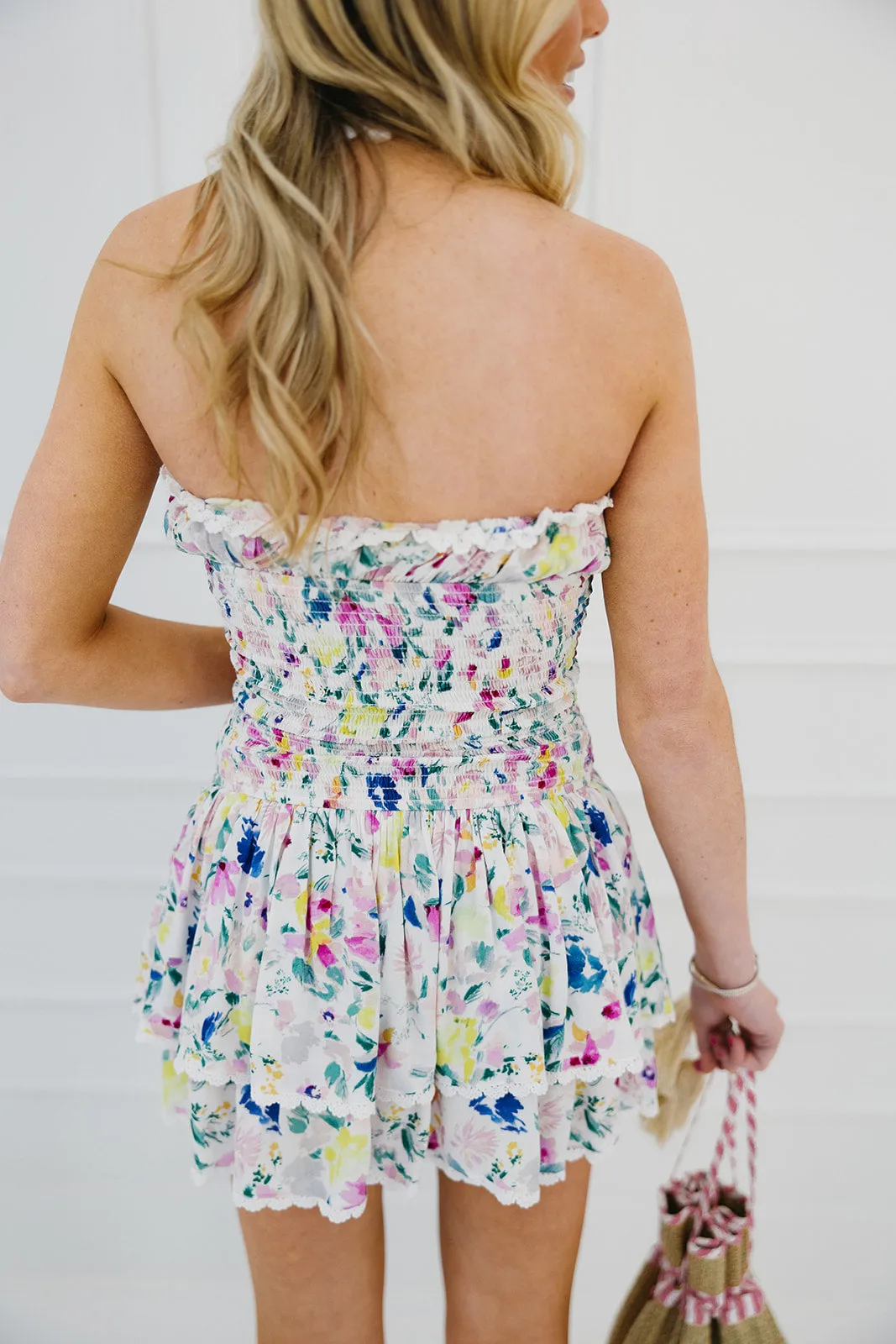 Ingrid Mini Dress - Spring Painting