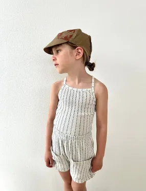 [iver and isla] patchwork cap  (acorn) - SS24